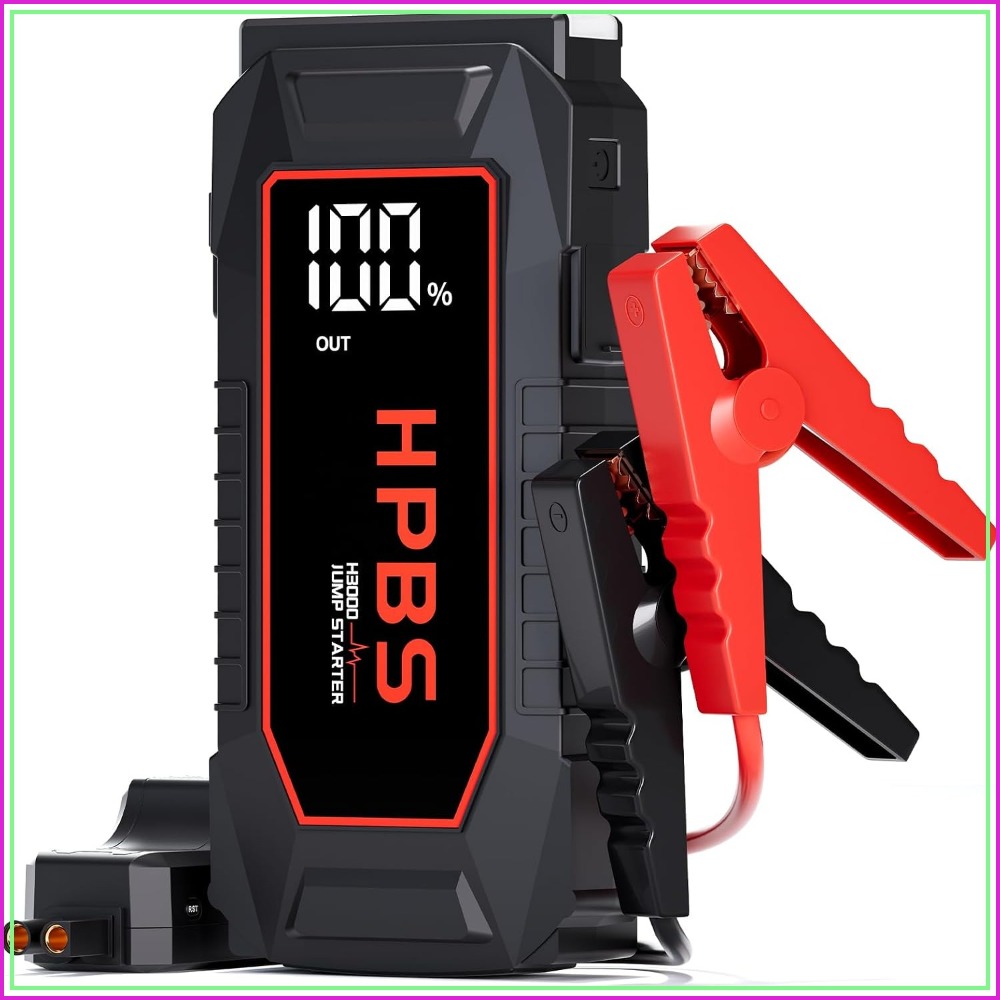 Portable Jump Starter - 5500A Peak Jump Starter for All