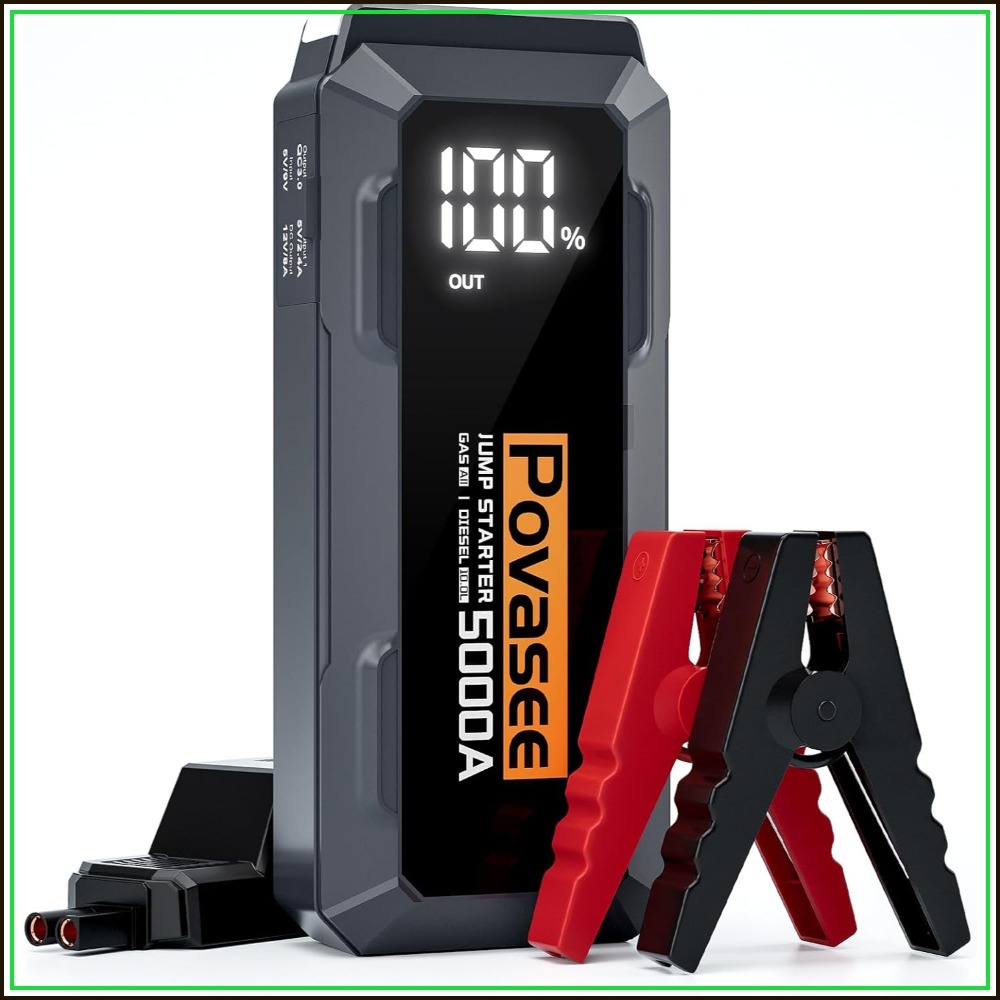 Portable Jump Starter - 5000A Jump Starter 12V Car Battery