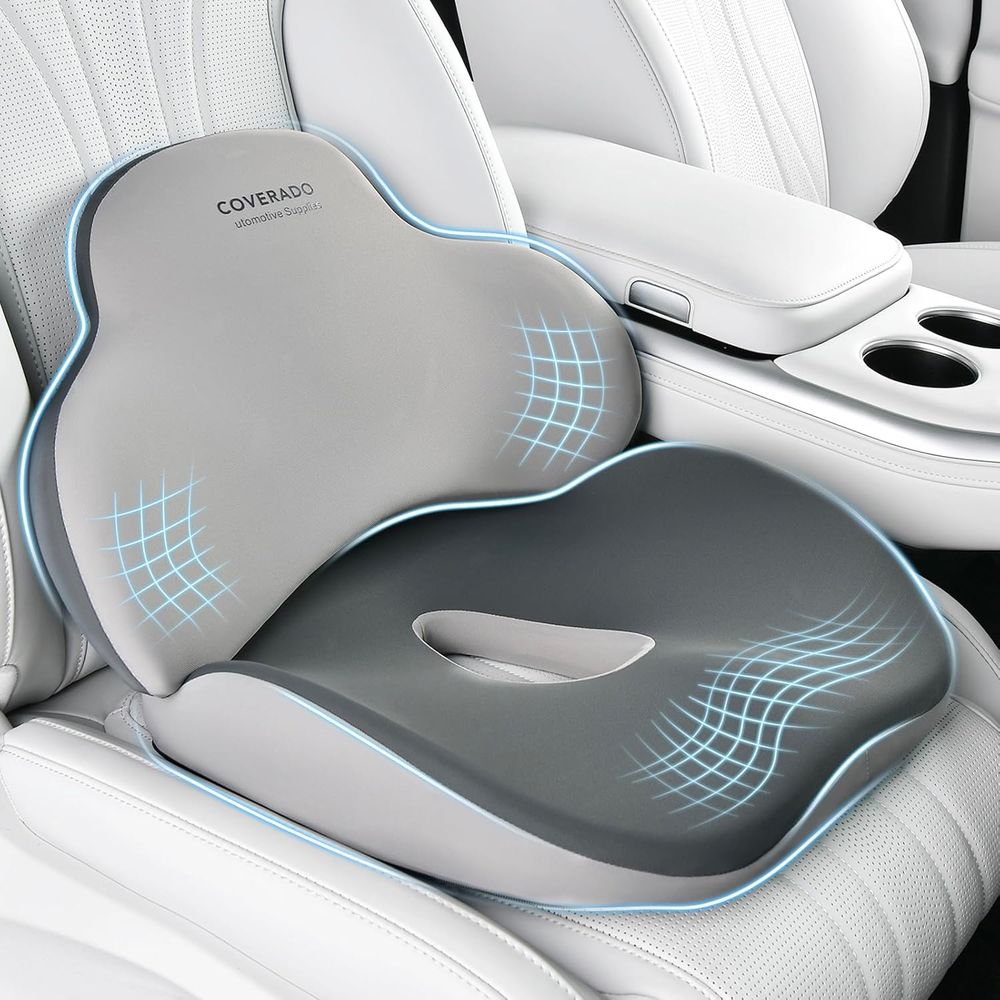 Car Seat Cushion Memory Foam - Memory Foam Ergonomic Car Seat Cushion