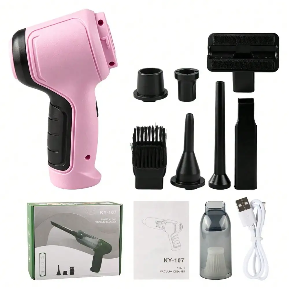Car Vacuum Cleaner - Portable Mini Car Vacuum Cleaner 15000PA