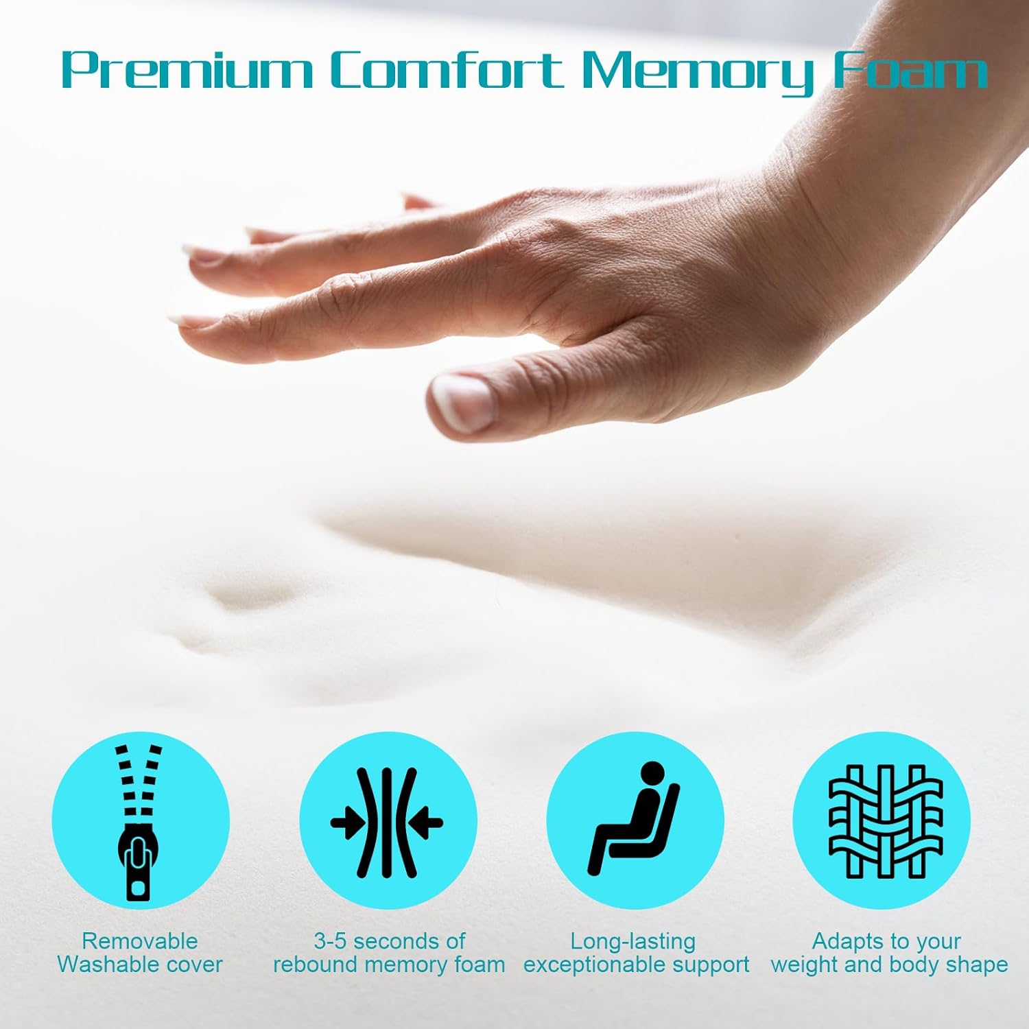 Multi-purpose Back Cushion Lum - Car Seat Cushion Memory Foam avaliação e preço