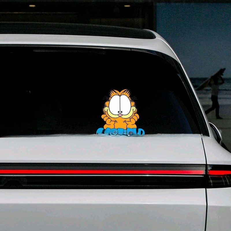 Creative cartoon cute Garfield - Car Accessories Cute avaliação e preço