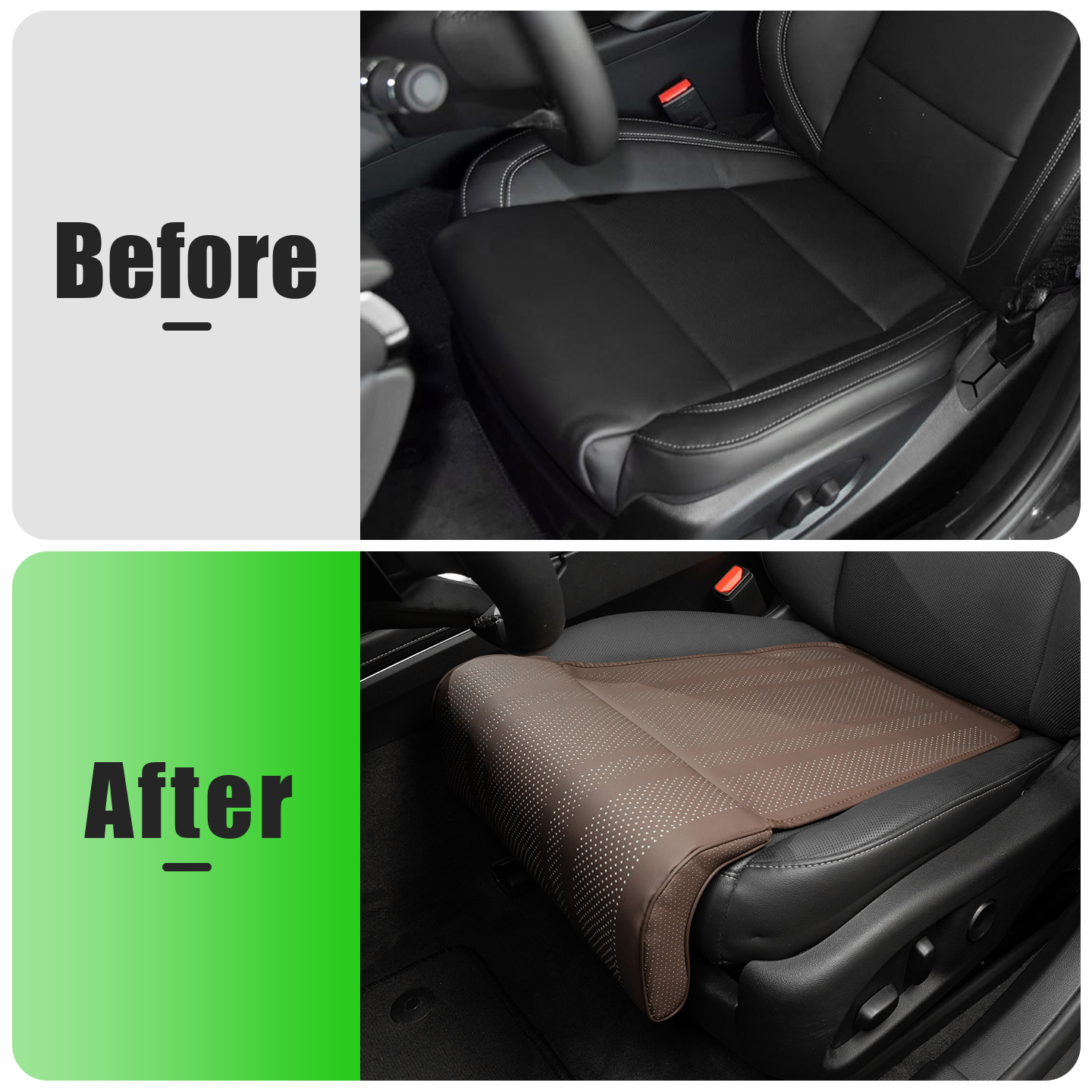For Tesla New Model 3 Highland - Car Seat Cushion Memory Foam avaliação e preço