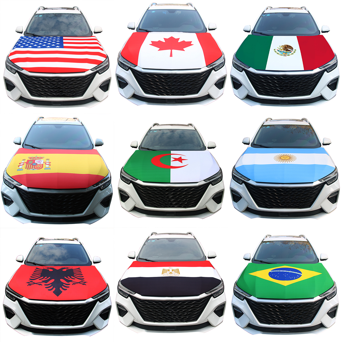 National Flags Car Engine Hood - Car Accessories Egypt avaliação e preço
