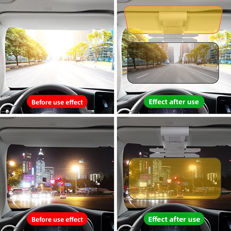 Car Sun Visor UV Blocking Pola - Car Accessories For Night Driving avaliação e preço