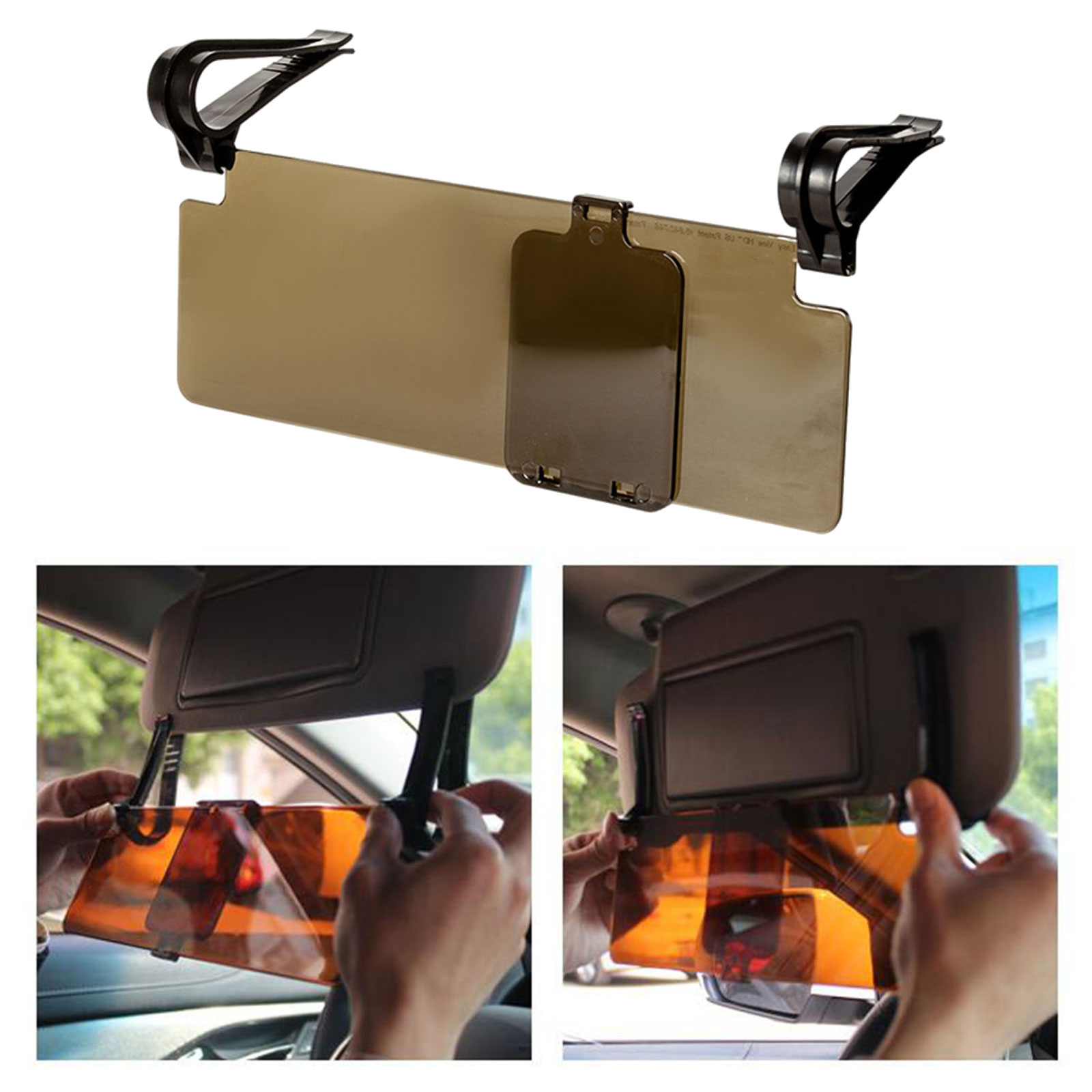 Car Anti Glare Sun Visor Exten - Car Accessories For Night Driving avaliação e preço