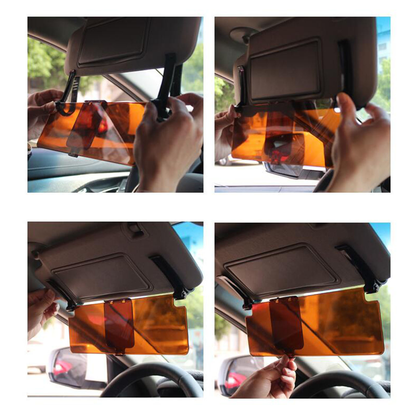Car Anti Glare Sun Visor Exten - Car Accessories For Night Driving avaliação e preço