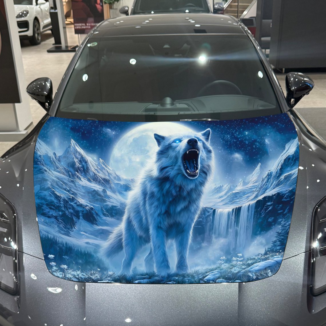 Winter Mountain Night Scene Wo - Car Accessories For Winter avaliação e preço