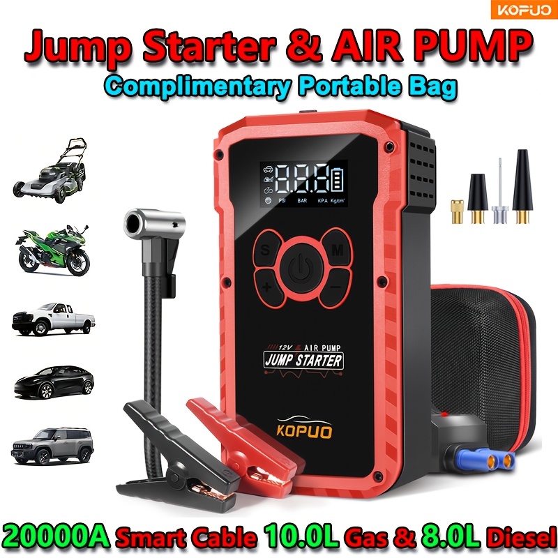 20000A Portable Jump Starter C - Portable Jump Starter avaliação e preço