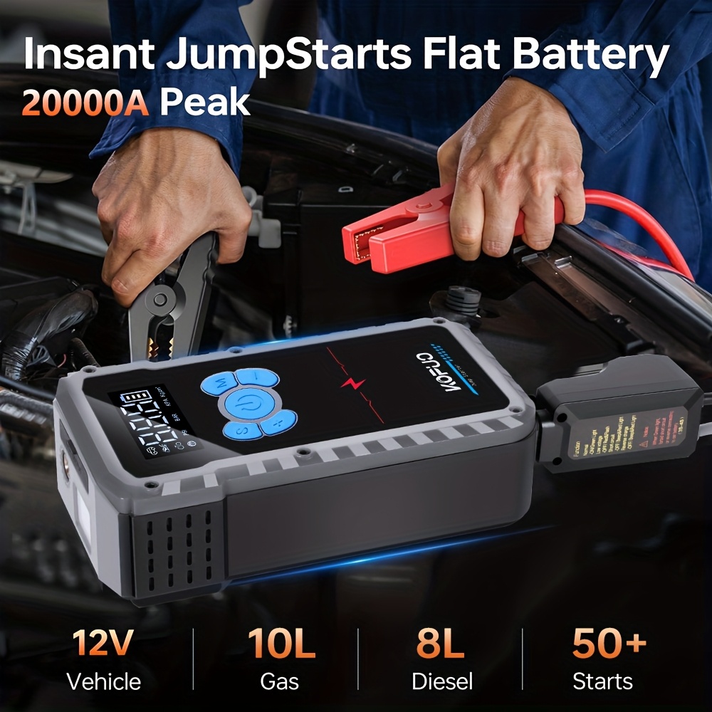 20000A Portable Jump Starter C - Portable Jump Starter avaliação e preço