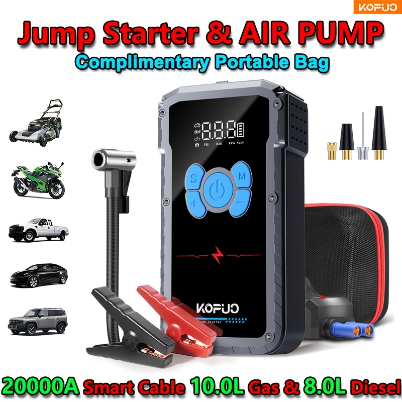 20000A Portable Jump Starter C - Portable Jump Starter avaliação e preço
