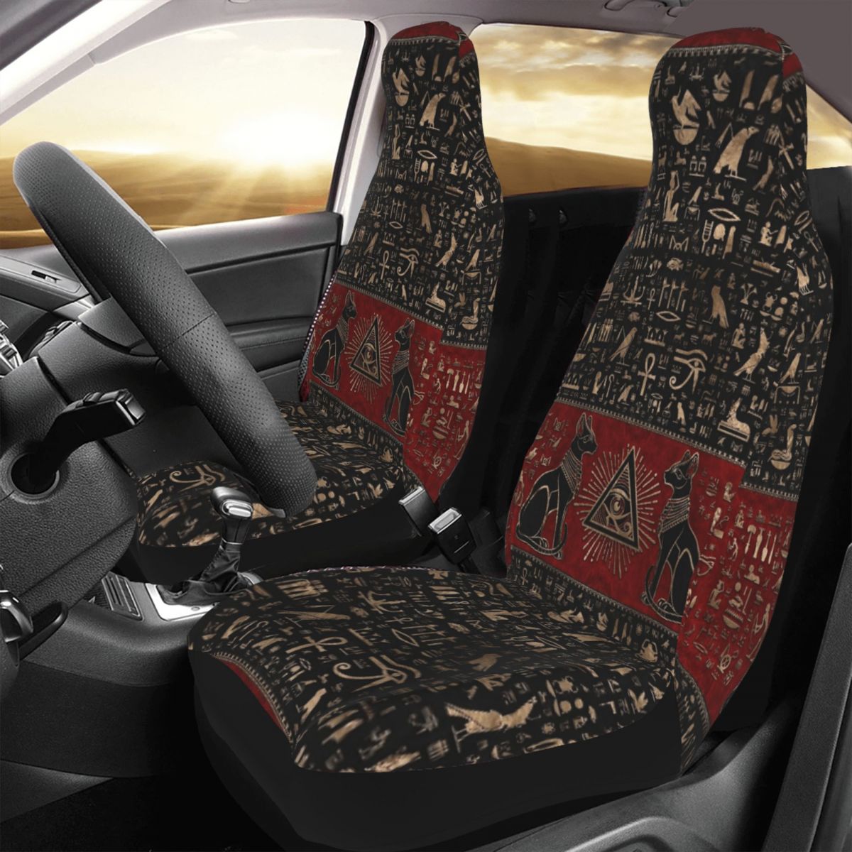 Egyptian Cats Eye Of Horus Uni - Car Accessories Egypt avaliação e preço