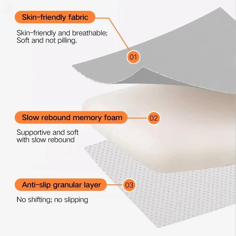 Ergonomic Memory Foam Seat Cus - Car Seat Cushion Memory Foam avaliação e preço