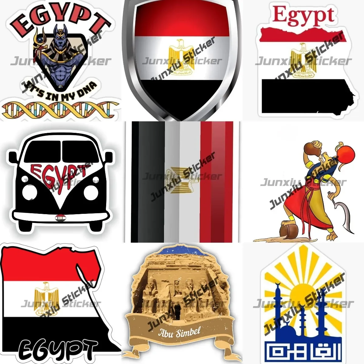 Cairo Egypt Emblem Sticker Egy - Car Accessories Egypt avaliação e preço