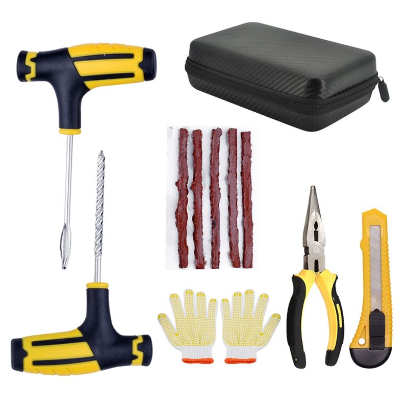 A30F-Car Tire Repair Kit Punct - Car Emergency Tool Kit avaliação e preço