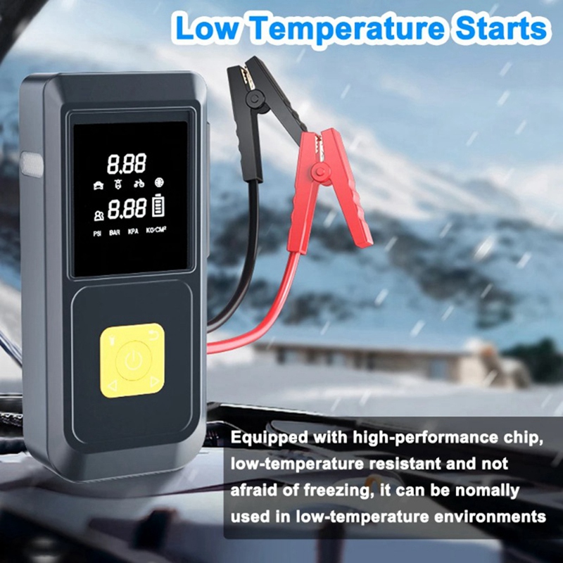 Portable Jump Starter With Air - Portable Jump Starter avaliação e preço