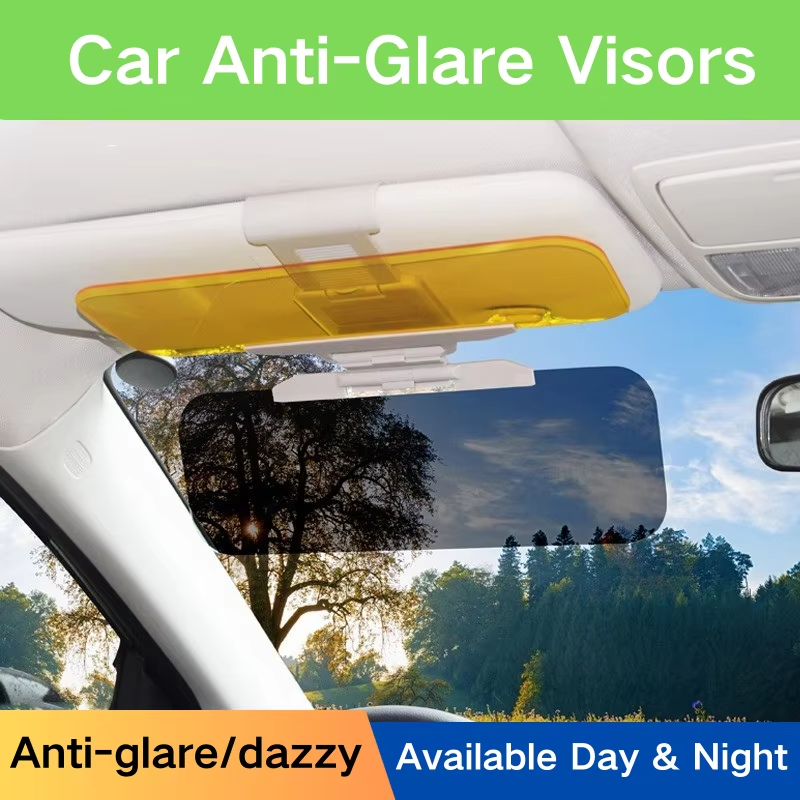 Foldable Car Sun Visor HD Anti - Car Accessories For Night Driving avaliação e preço