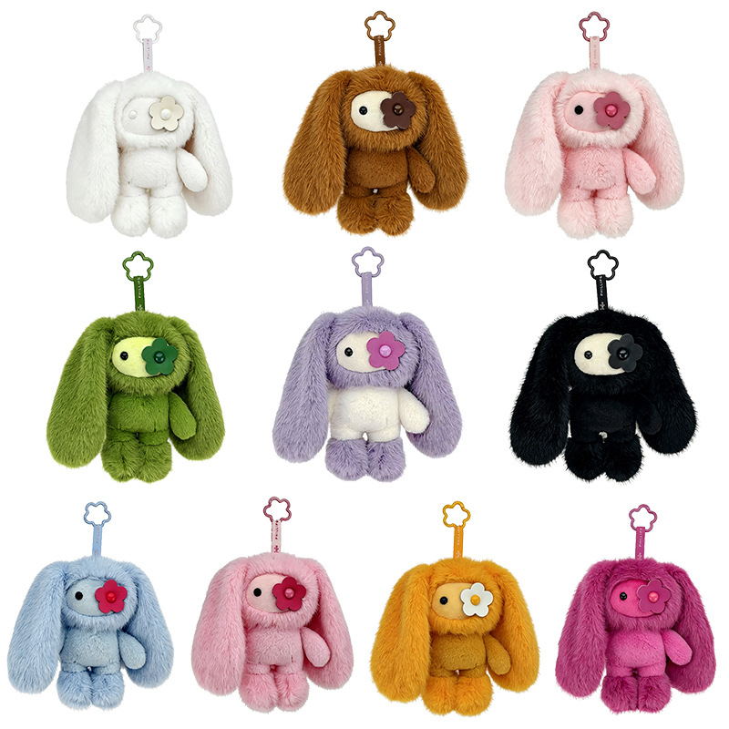 18cm Cute Juju Rabbit Plush Ke - Car Accessories Cute avaliação e preço