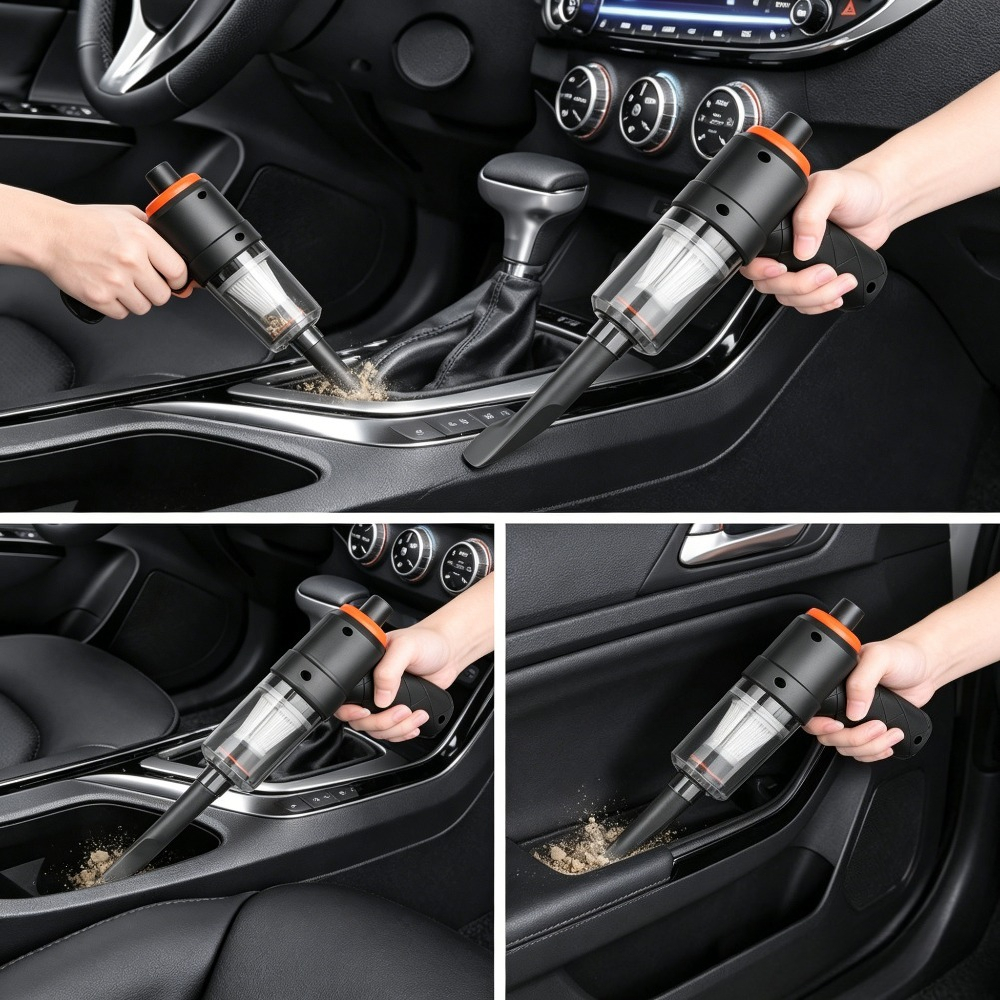 1set High suction portable car - Car Vacuum Cleaner avaliação e preço