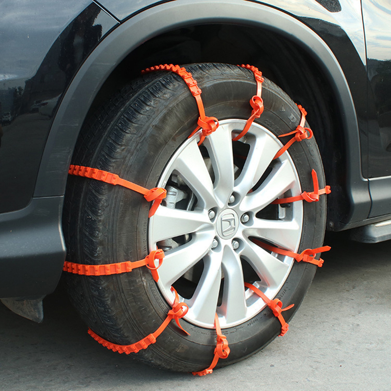 Winter Car Snow Chain Antiskid - Car Accessories For Winter avaliação e preço
