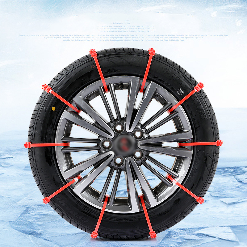 Winter Car Snow Chain Antiskid - Car Accessories For Winter avaliação e preço
