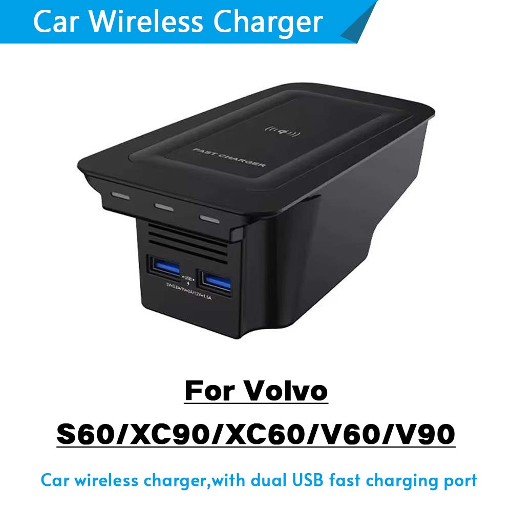 ⭐Genuine⭐ Car Wireless Charger - Volvo Car Accessories Xc90 avaliação e preço