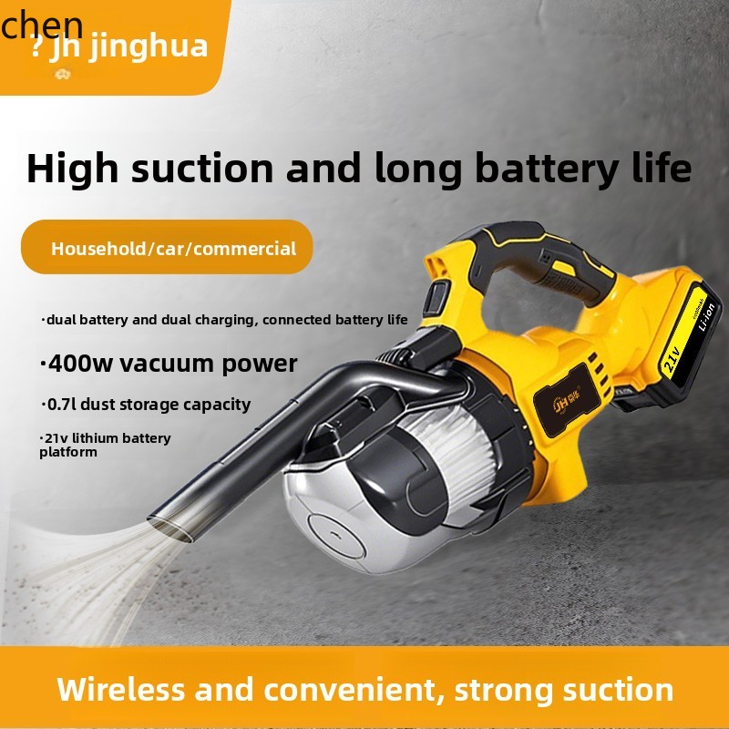 HTT wireless charging portable - Car Vacuum Cleaner avaliação e preço