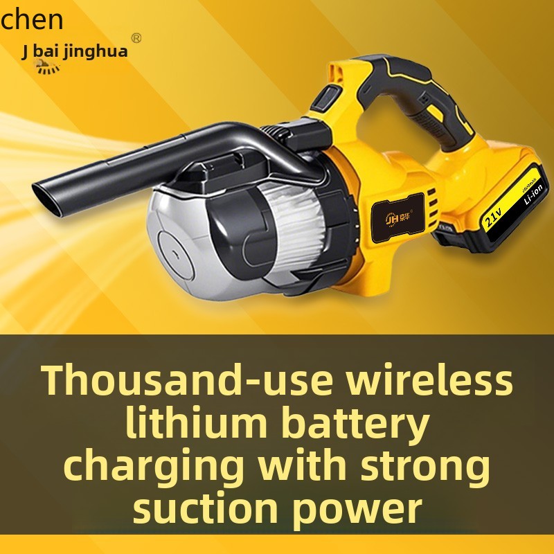 HTT wireless charging portable - Car Vacuum Cleaner avaliação e preço