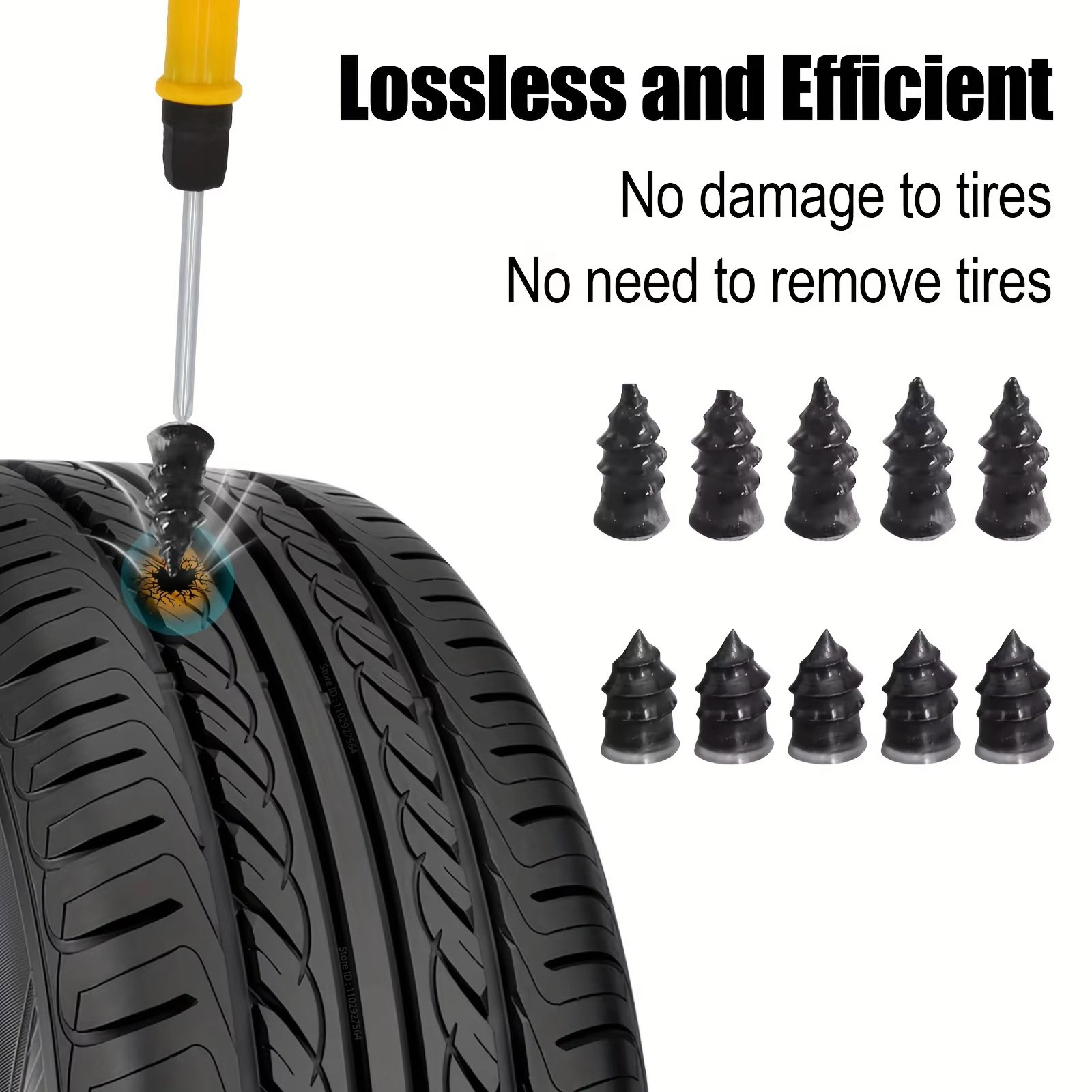 New Car Tire Repair Kit Punctu - Car Emergency Tool Kit avaliação e preço