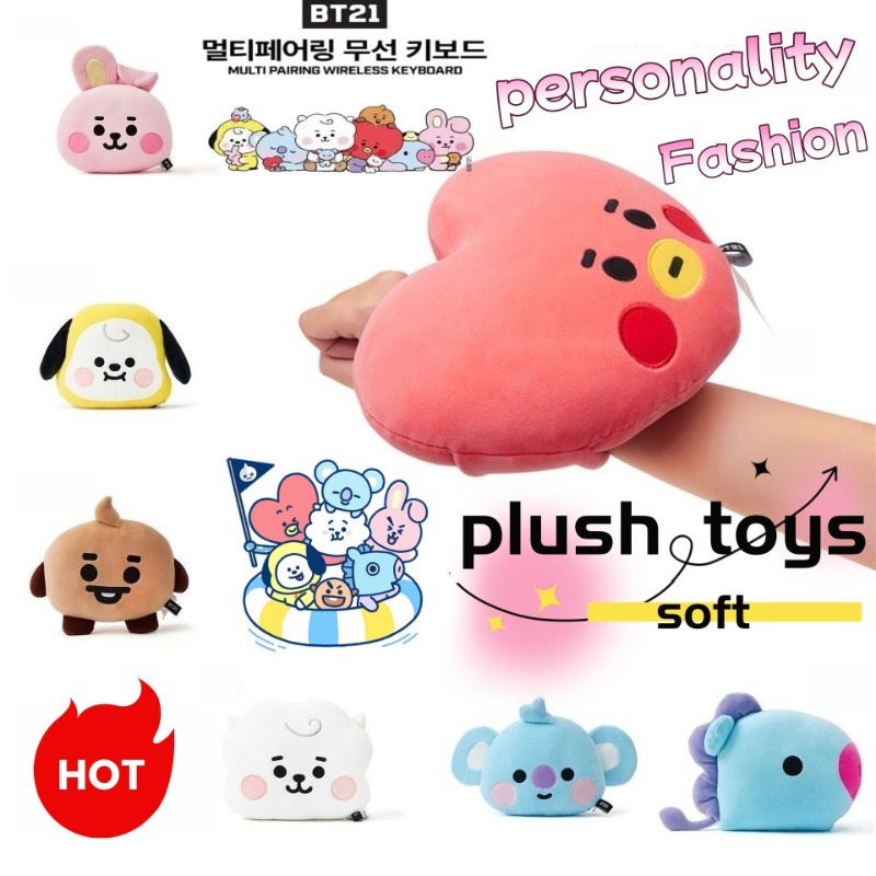 BT21 Face-Shaped Pillow Cute F - Car Accessories Cute avaliação e preço