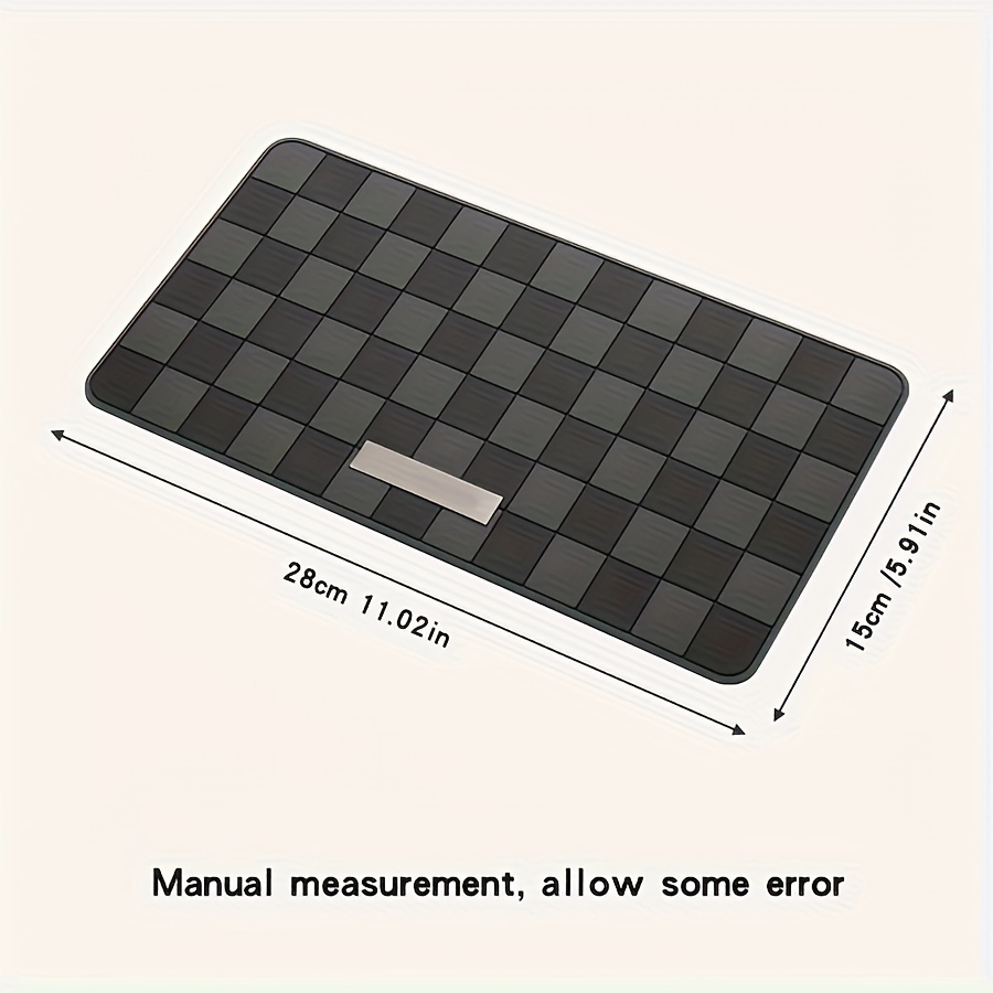 1PC Anti slip pad for car dash - Car Accessories Perfume avaliação e preço