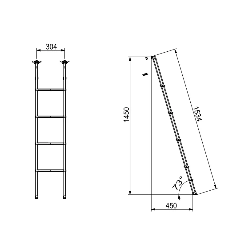 FORRV indoor ladder, step-by-s - Car Accessories Bunnings avaliação e preço