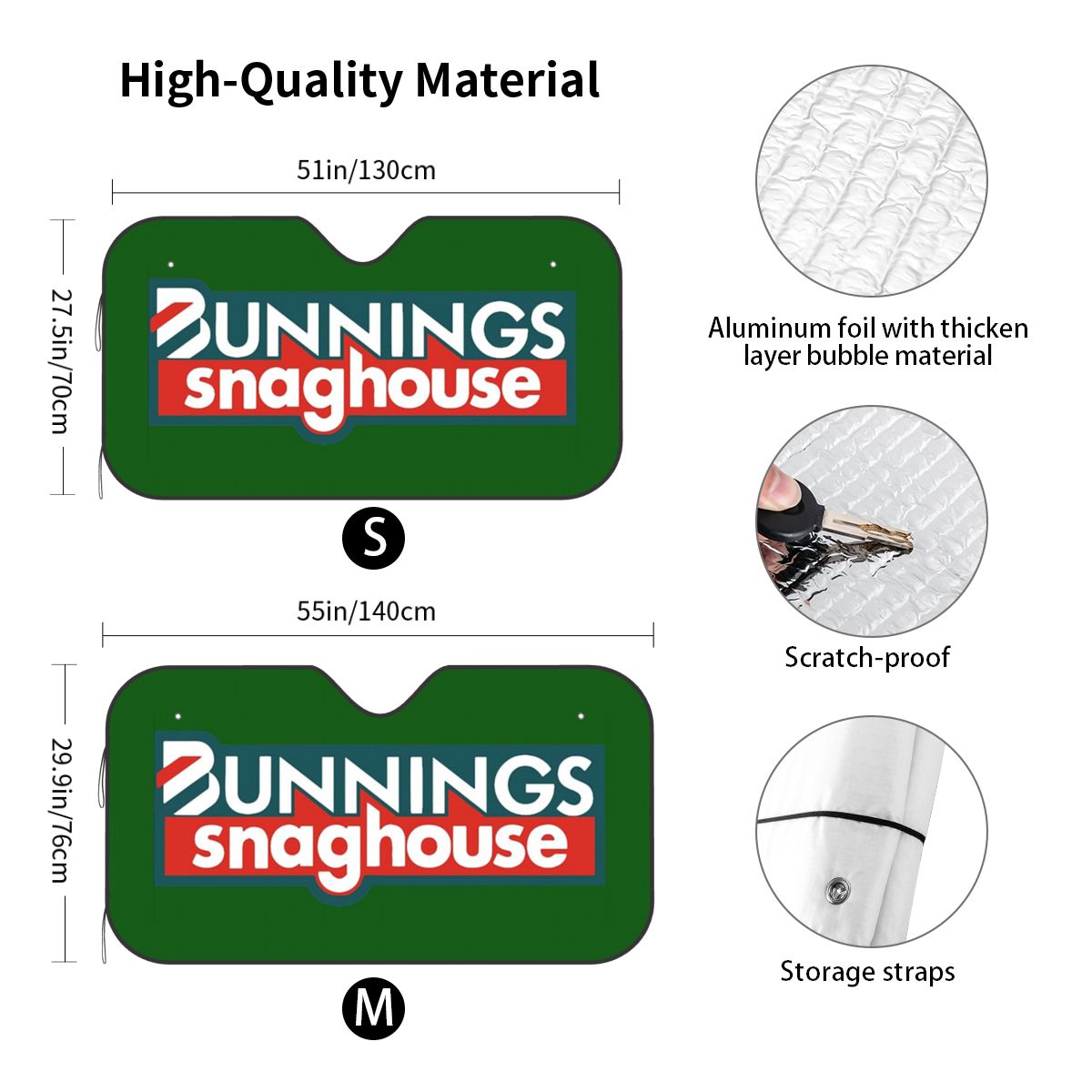 Bunnings Snaghouse 1 Sunshade  - Car Accessories Bunnings avaliação e preço