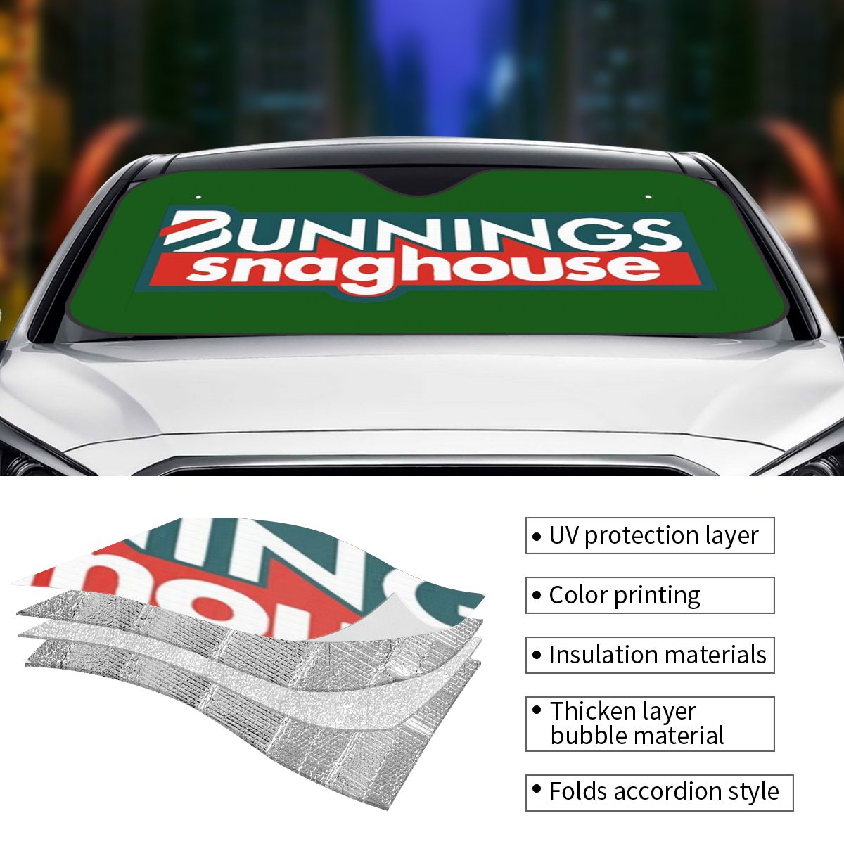 Bunnings Snaghouse 1 Sunshade  - Car Accessories Bunnings avaliação e preço
