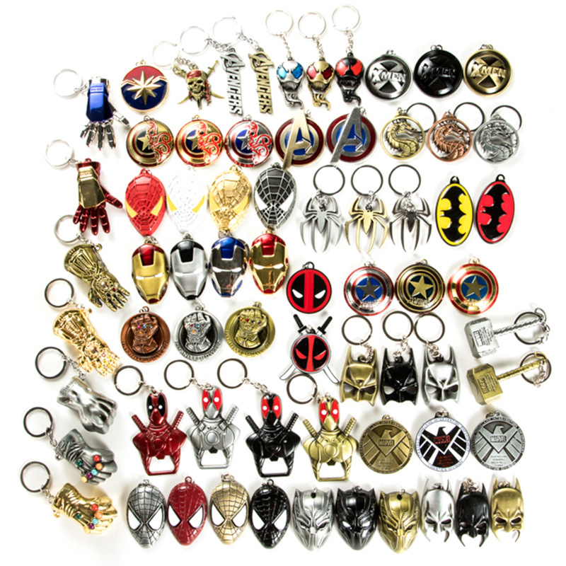 Cool Superhero Metal Car Keych - Car Accessories Gifts For Men avaliação e preço