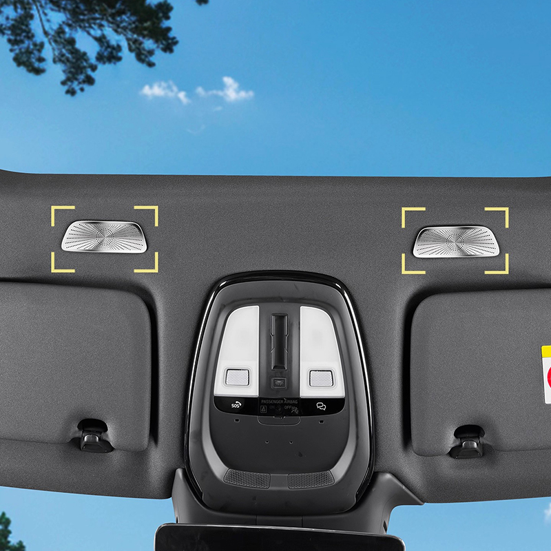 2pcs Car Roof Speaker Cover Si - Volvo Car Accessories Xc90 avaliação e preço