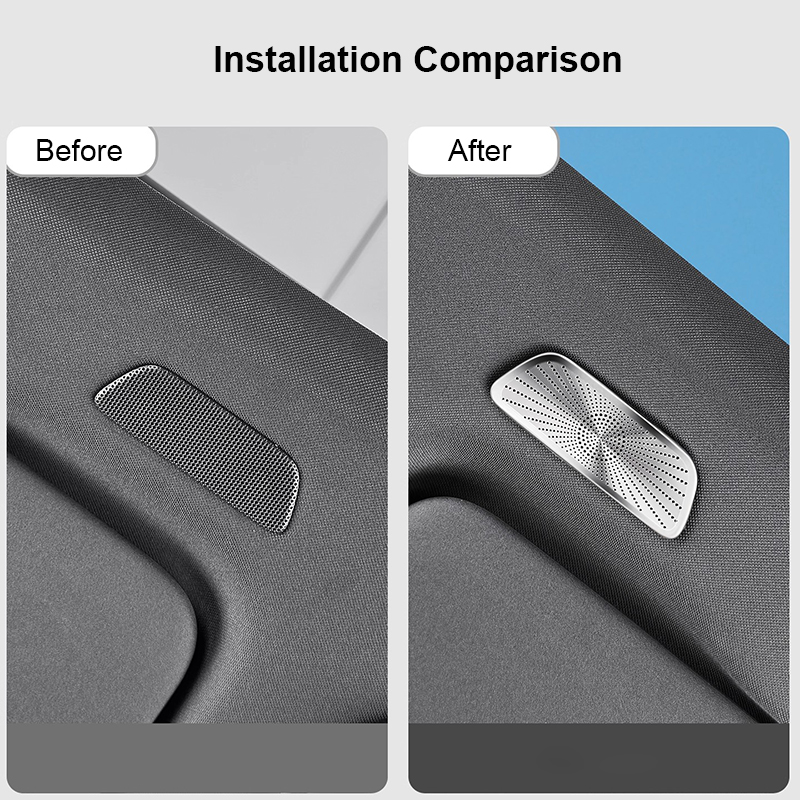 2pcs Car Roof Speaker Cover Si - Volvo Car Accessories Xc90 avaliação e preço