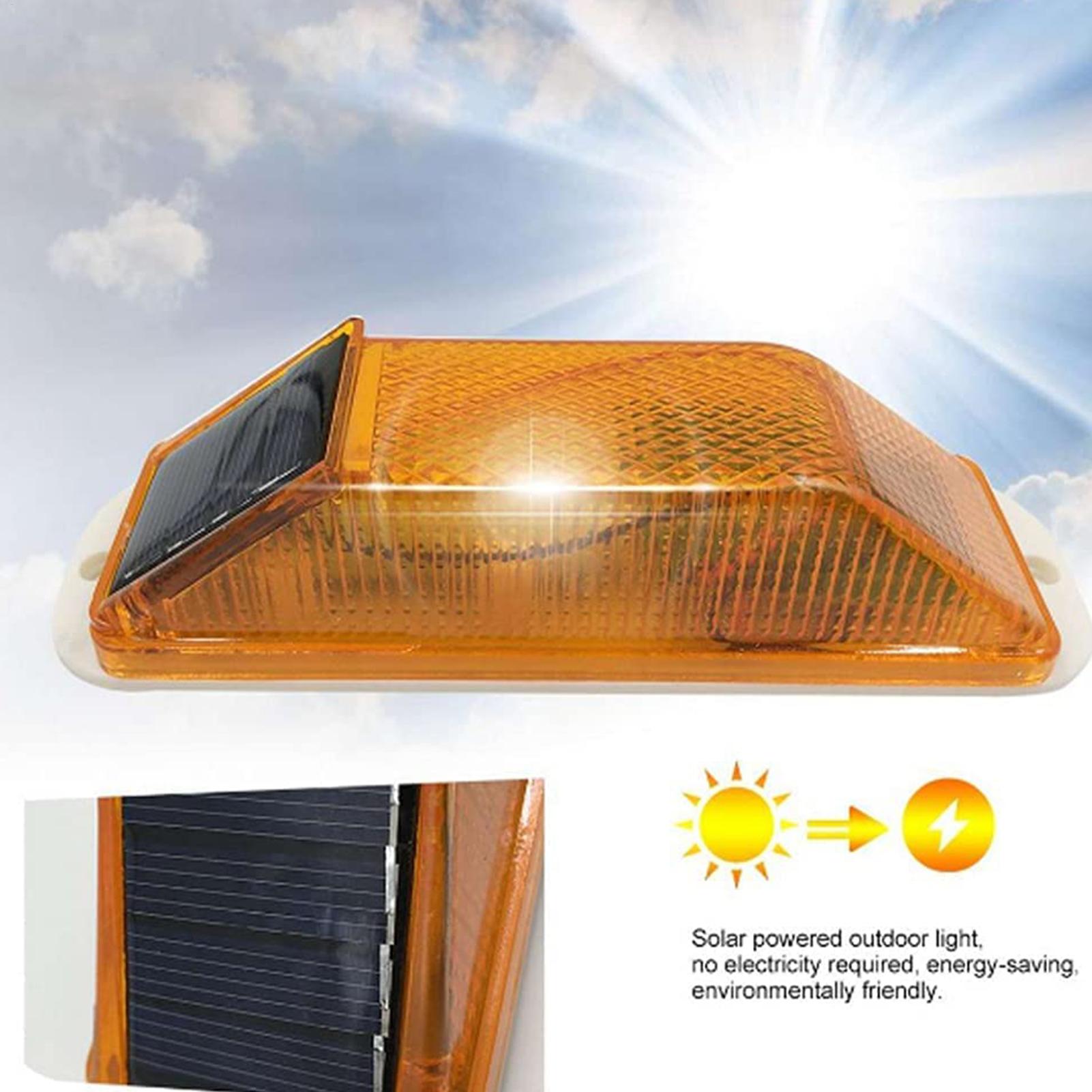 LED Solar Strobe Warning Lamp  - Car Accessories For Night Driving avaliação e preço