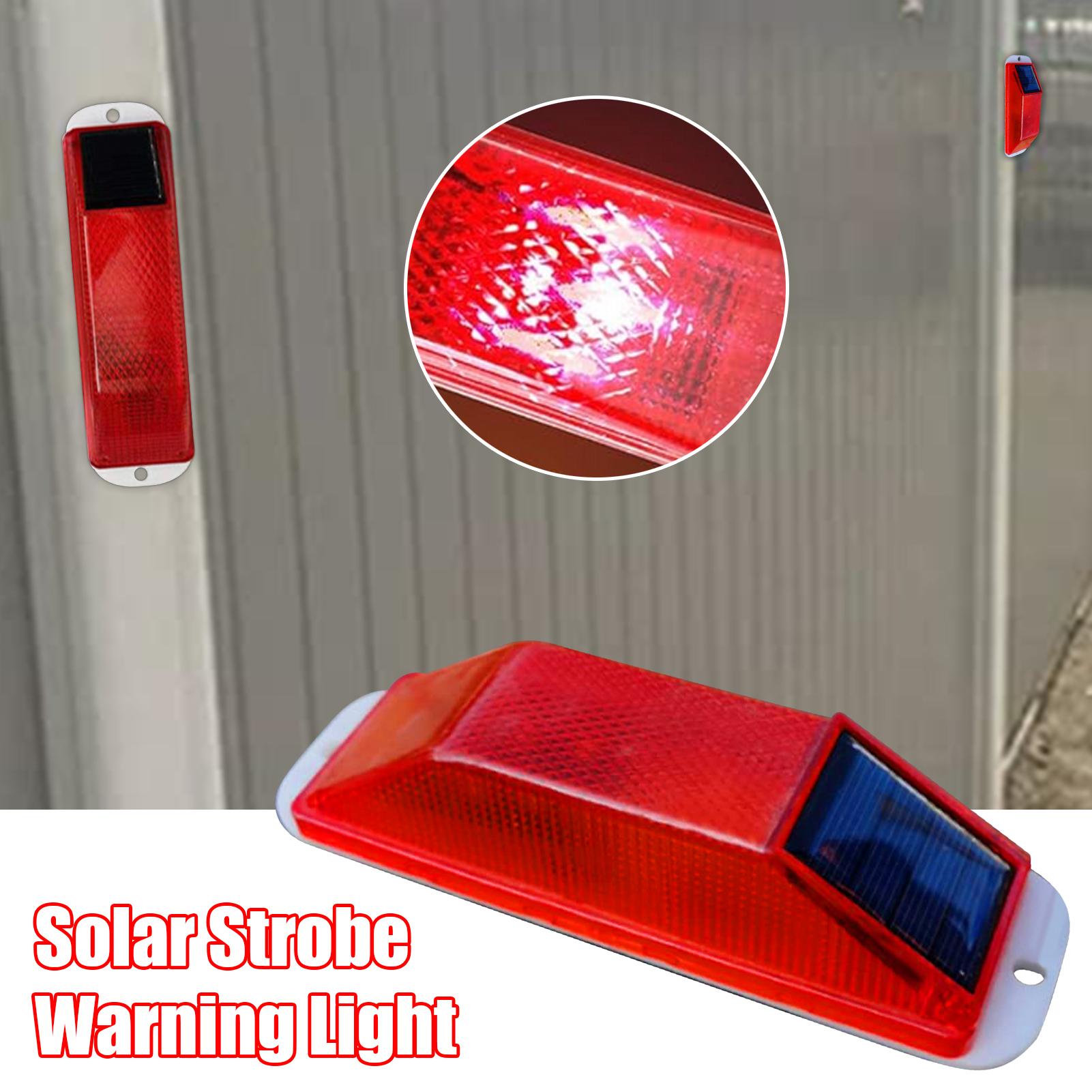 LED Solar Strobe Warning Lamp  - Car Accessories For Night Driving avaliação e preço