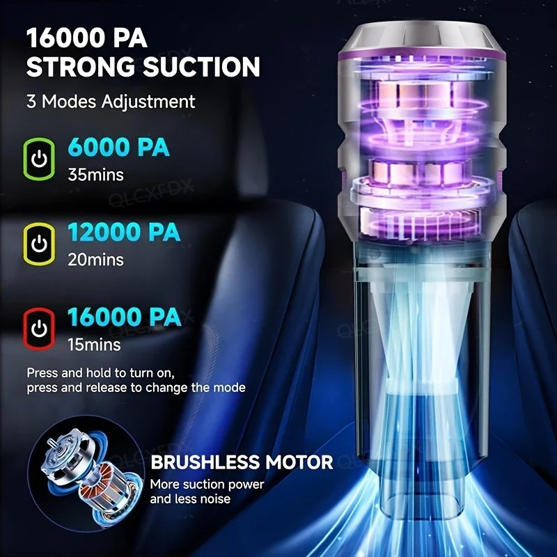 Car Vacuum Cleaner High Power  - Car Vacuum Cleaner avaliação e preço