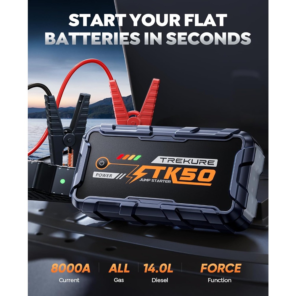 8000A Car Jump Starter 26800mA - Portable Jump Starter avaliação e preço