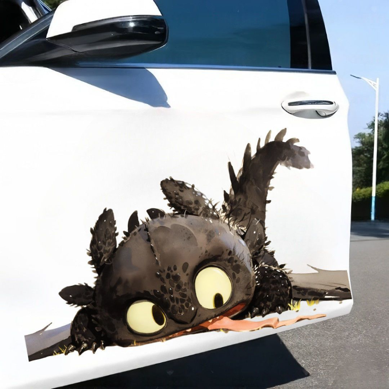 Dragon tamer expert, cute and  - Car Accessories Cute avaliação e preço