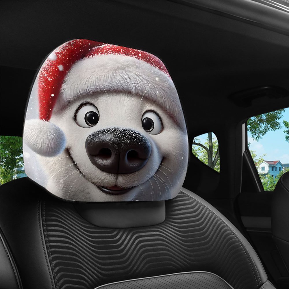 2pcs Christmas hats, cute pupp - Car Accessories For Winter avaliação e preço