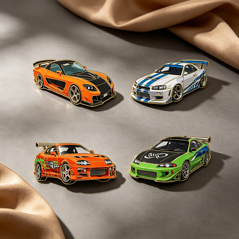 4pcs The Fast and the Furious  - Car Accessories Gifts For Men avaliação e preço