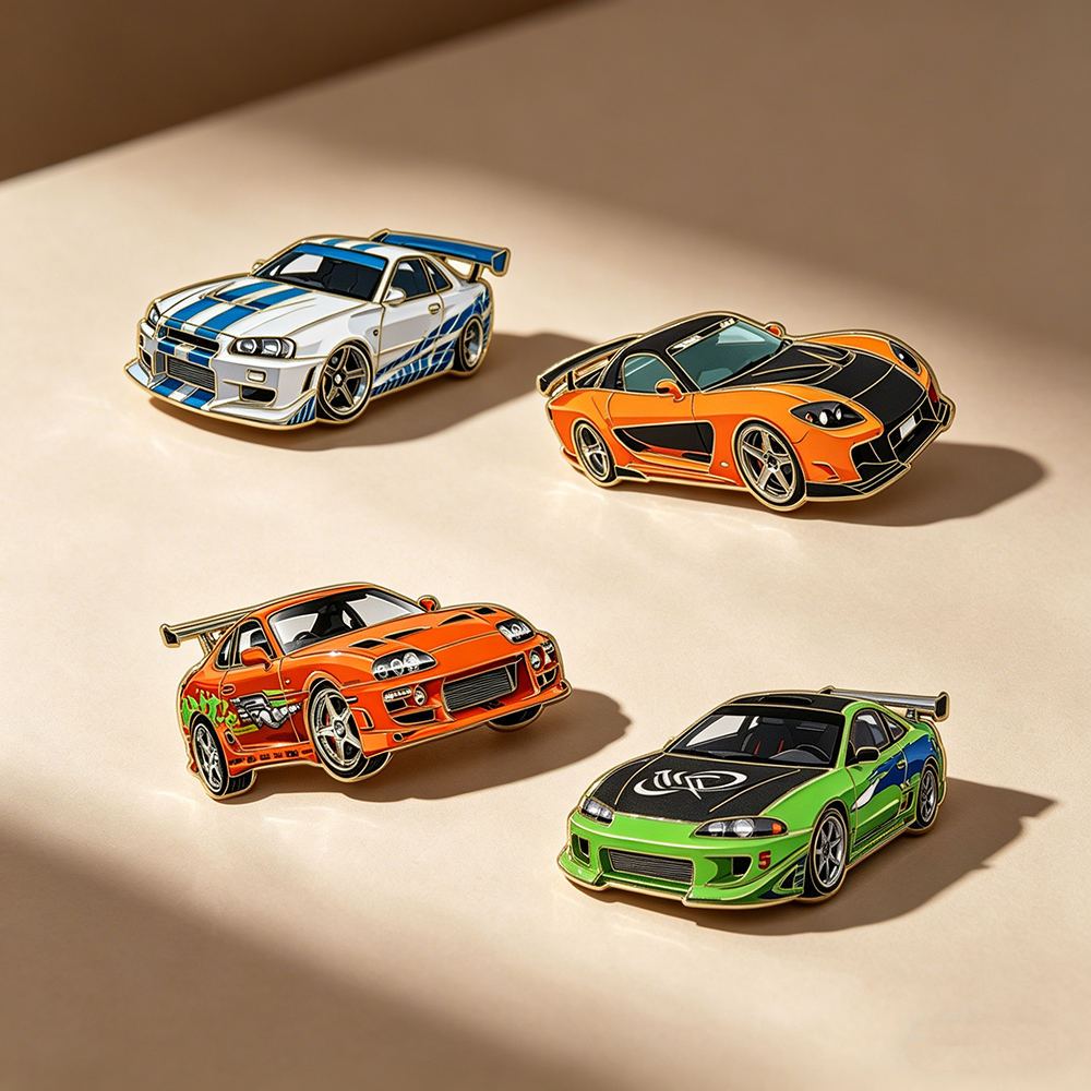 4pcs The Fast and the Furious  - Car Accessories Gifts For Men avaliação e preço