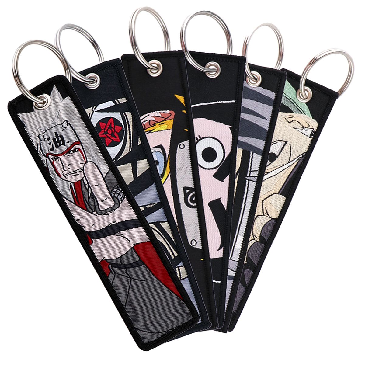Anime Embroidery Keychain Key  - Car Accessories Cute avaliação e preço