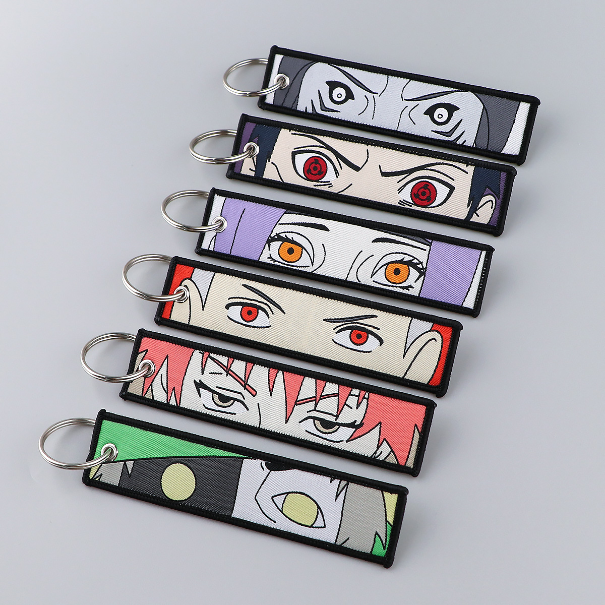 Anime Embroidery Keychain Key  - Car Accessories Cute avaliação e preço