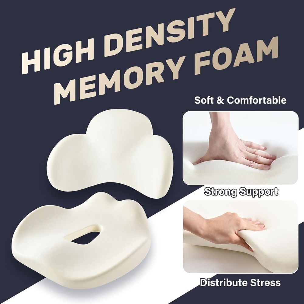 Memory Foam Ergonomic Car Seat - Car Seat Cushion Memory Foam avaliação e preço