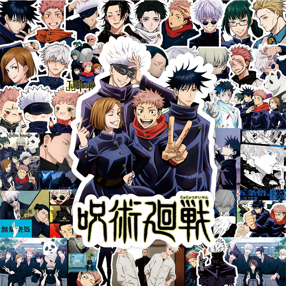 80pcs Cartoon Jujutsu Kaisen A - Car Accessories Cute avaliação e preço