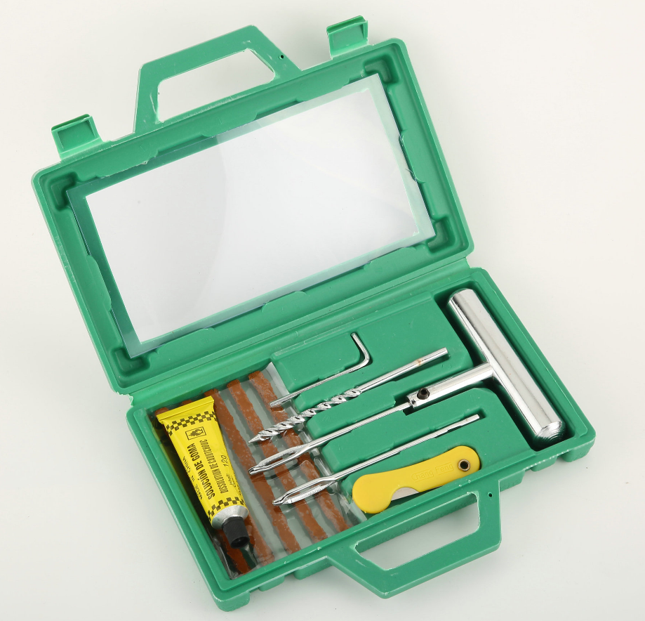 Car Tire Repair Tool Set With  - Car Emergency Tool Kit avaliação e preço